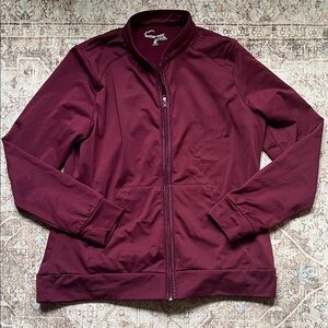 Butter Soft Women's Maroon Bomber Jacket